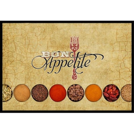 Carolines Treasures Carolines Treasures SB3089JMAT Bon Appetite And Spices Indoor Or Outdoor Mat 24 x 36 In. SB3089JMAT
